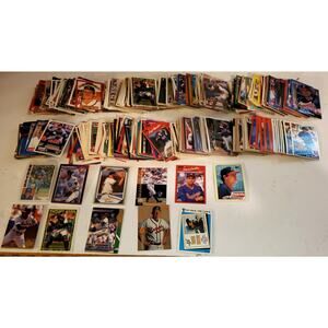 Over 650 Atlanta Braves Baseball Cards 1980s And 1990s Some Dupes. Chipper